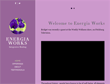 Tablet Screenshot of energiaworks.com